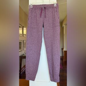 Ivivva Heathered Mauve Kids Leggings